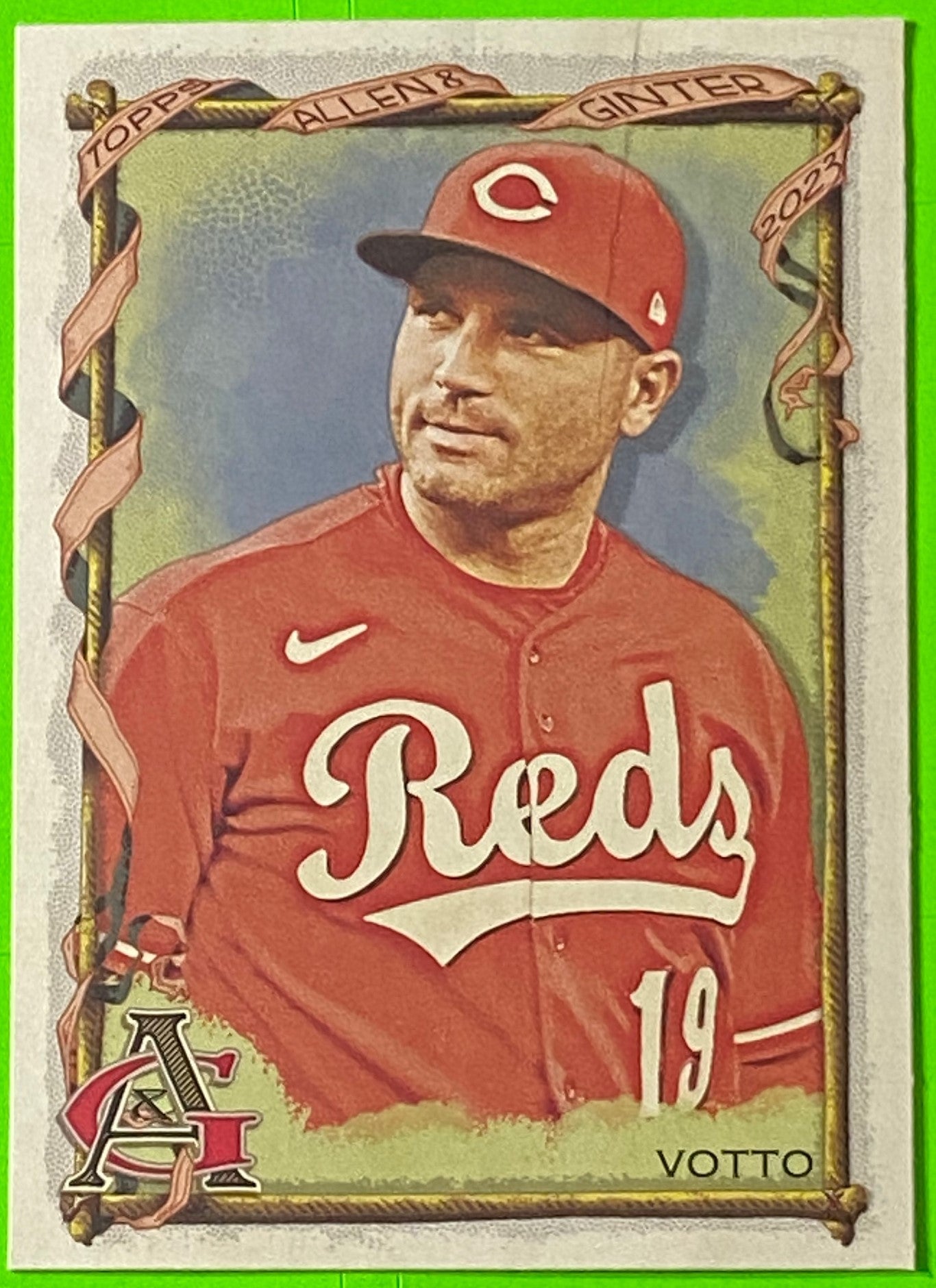 Joey Votto #70 2023 MLB Allen & Ginter Cincinnati Reds by The Topps Co., Inc.