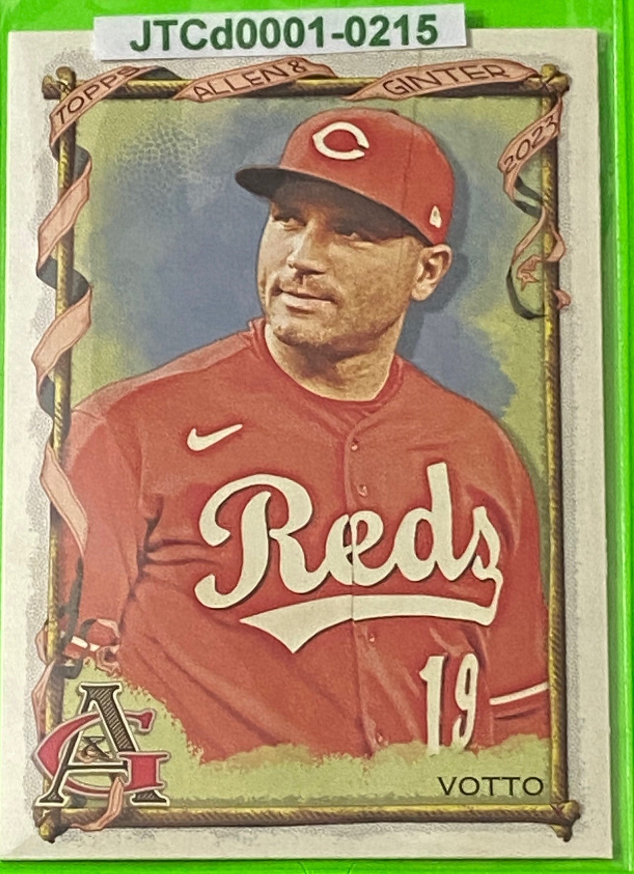 Joey Votto #70 2023 MLB Allen & Ginter Cincinnati Reds by The Topps Co., Inc.