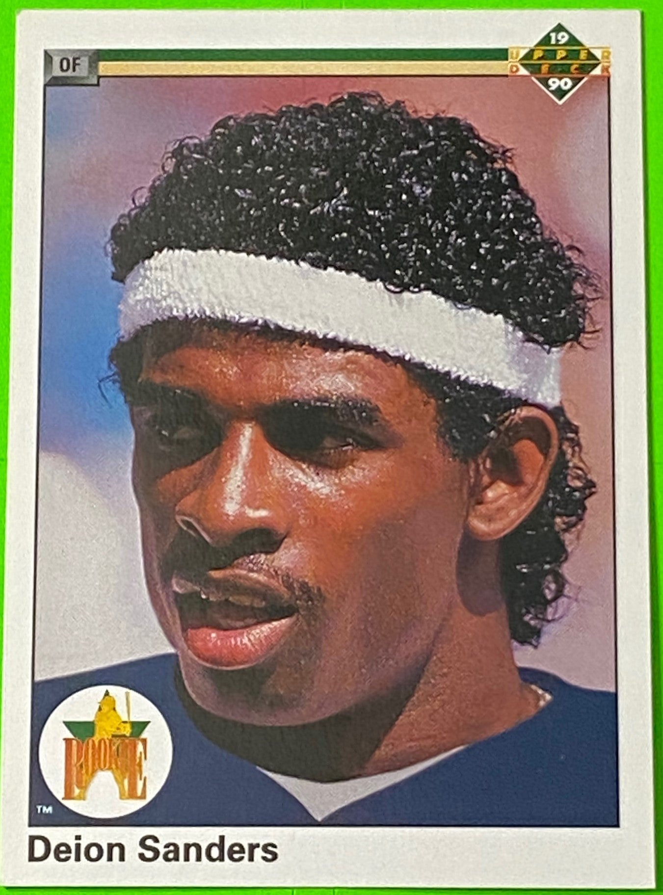 Deion Sanders #13 1990 MLB Upper Deck New York Yankees by Upper Deck Co.