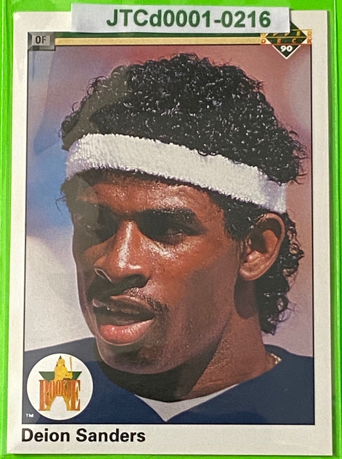 Deion Sanders #13 1990 MLB Upper Deck New York Yankees by Upper Deck Co.