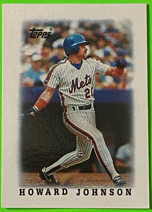 Howard Johnson 1988 "Mini" MLB Leaders #61 New York Mets by The Topps Co., Inc.