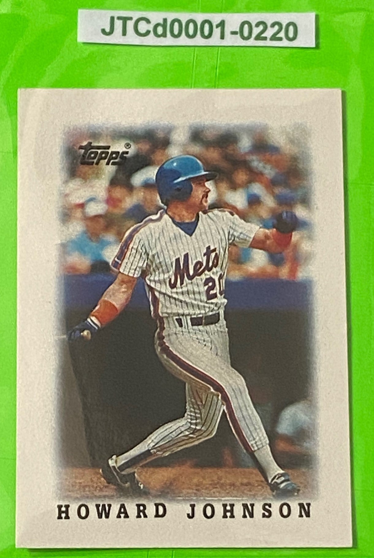 Howard Johnson 1988 "Mini" MLB Leaders #61 New York Mets by The Topps Co., Inc.