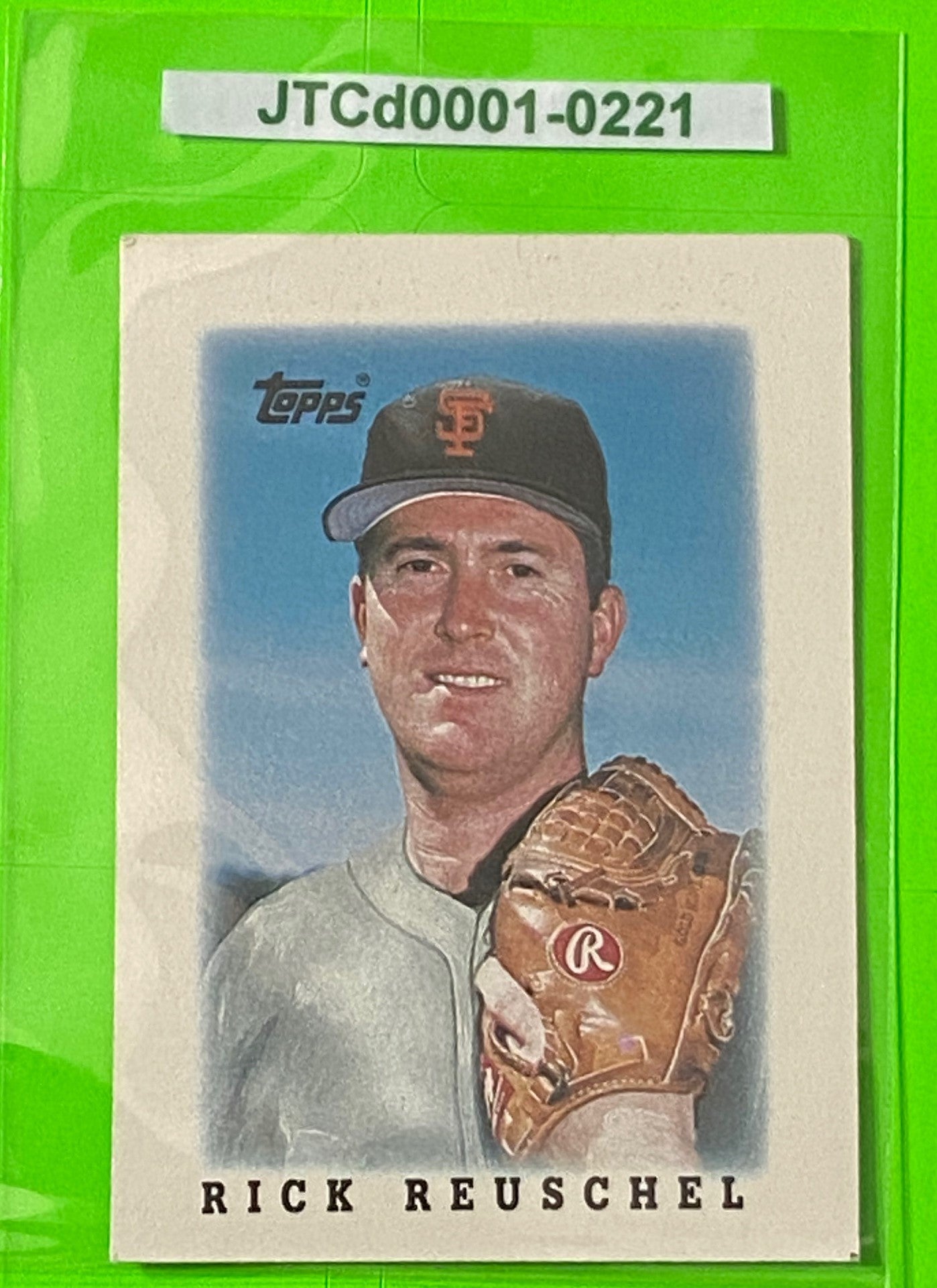 Rick Reuschel 1988 "Mini" MLB Leaders #76 San Francisco Giants by The Topps Co., Inc.