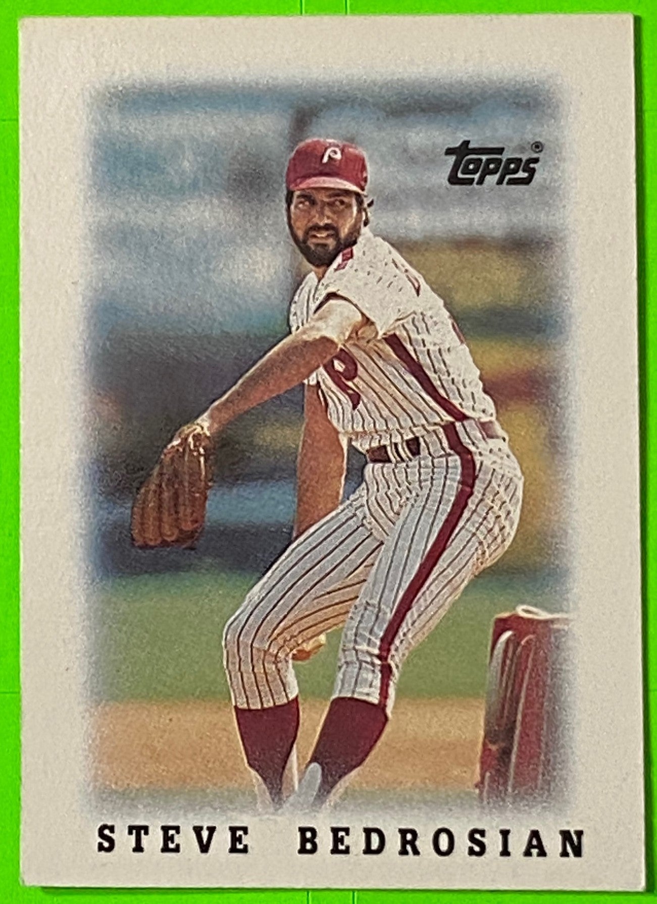 Steve Bedrosian 1988 "Mini" MLB Leaders #64 Philadelphia Phillies by The Topps Co., Inc.