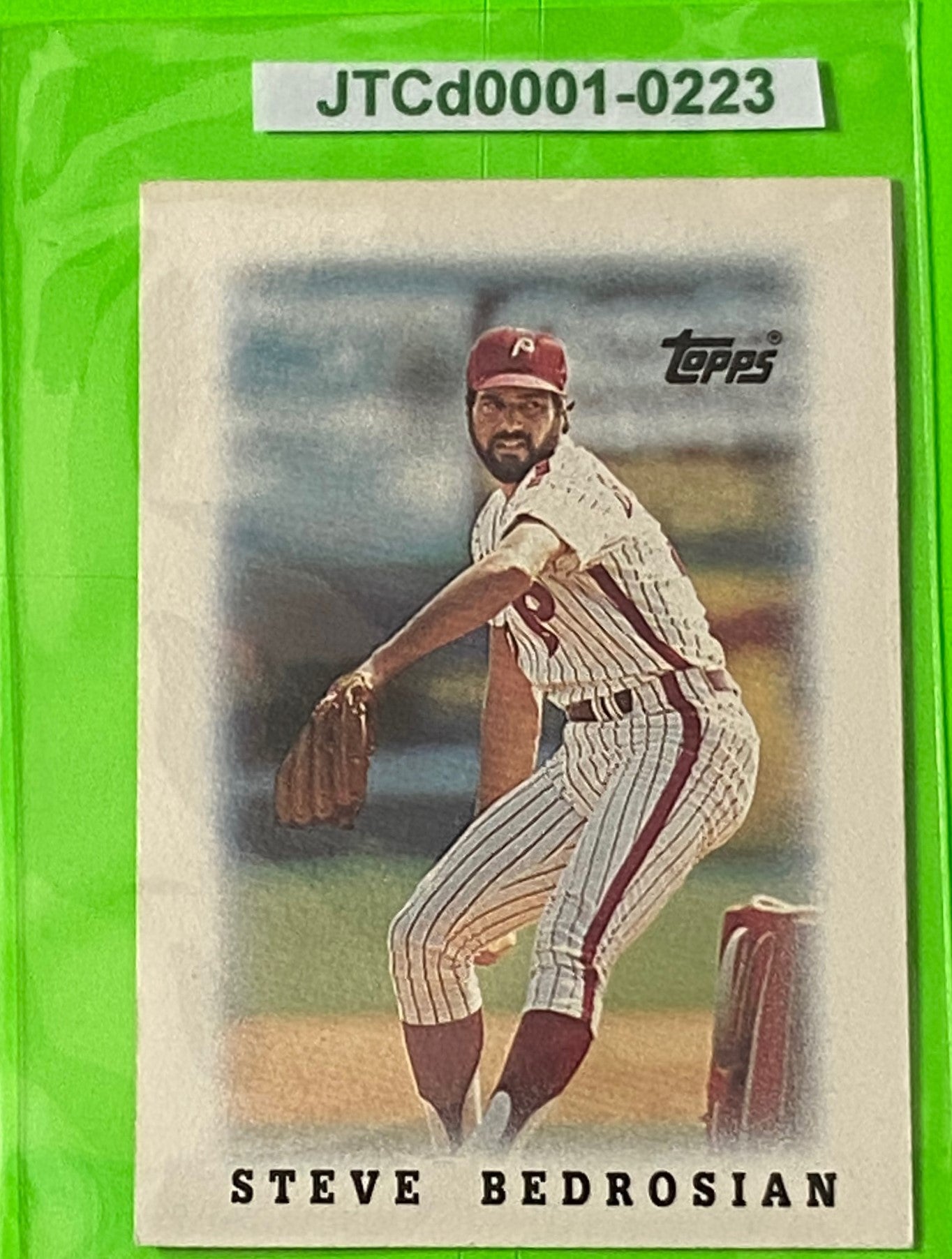 Steve Bedrosian 1988 "Mini" MLB Leaders #64 Philadelphia Phillies by The Topps Co., Inc.