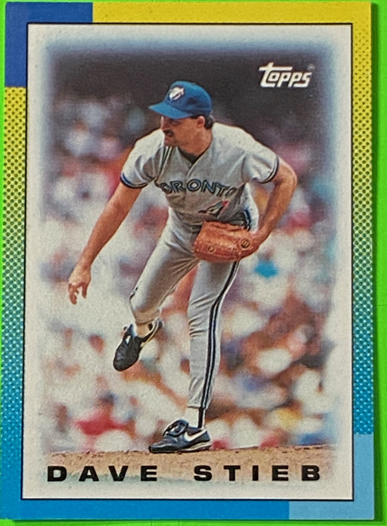 Dave Stieb 1990 "Mini" MLB Leaders #44 Toronto Blue Jays by The Topps Co., Inc.