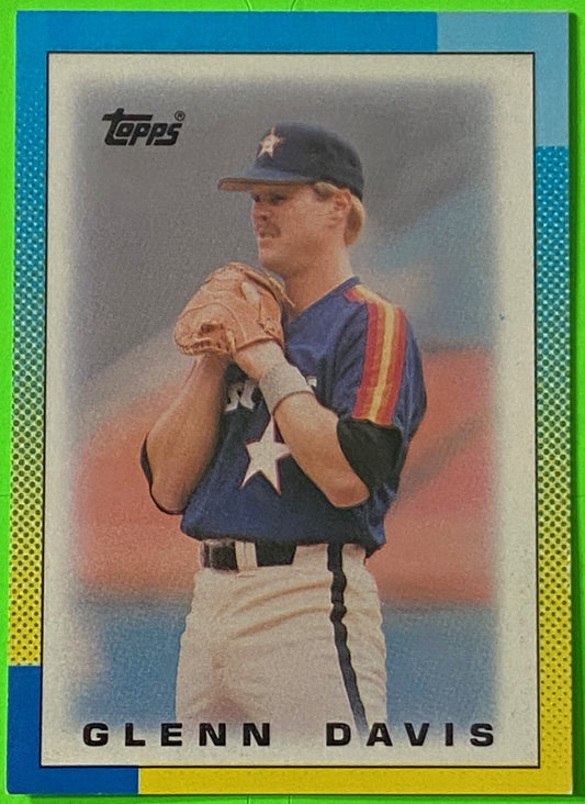 Glenn Davis 1990 "Mini" MLB Leaders #55 Houston Astros by The Topps Co., Inc.