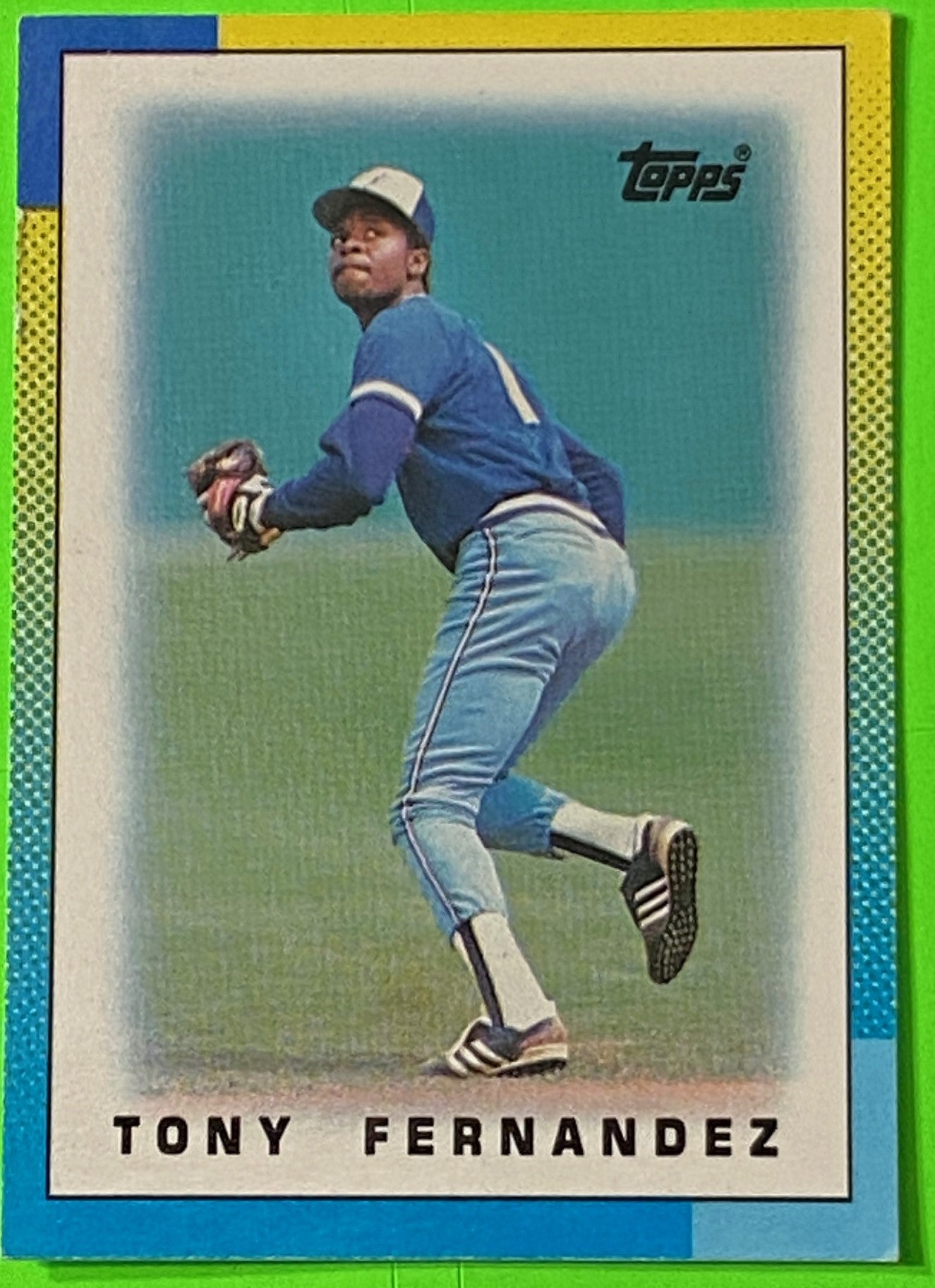 Tony Fernandez 1990 "Mini" MLB Leaders #42 Toronto Blue Jays by The Topps Co., Inc.