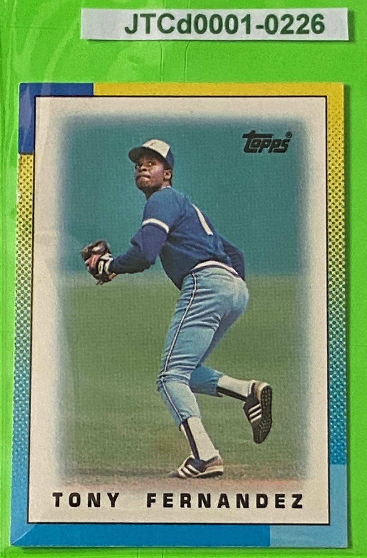 Tony Fernandez 1990 "Mini" MLB Leaders #42 Toronto Blue Jays by The Topps Co., Inc.