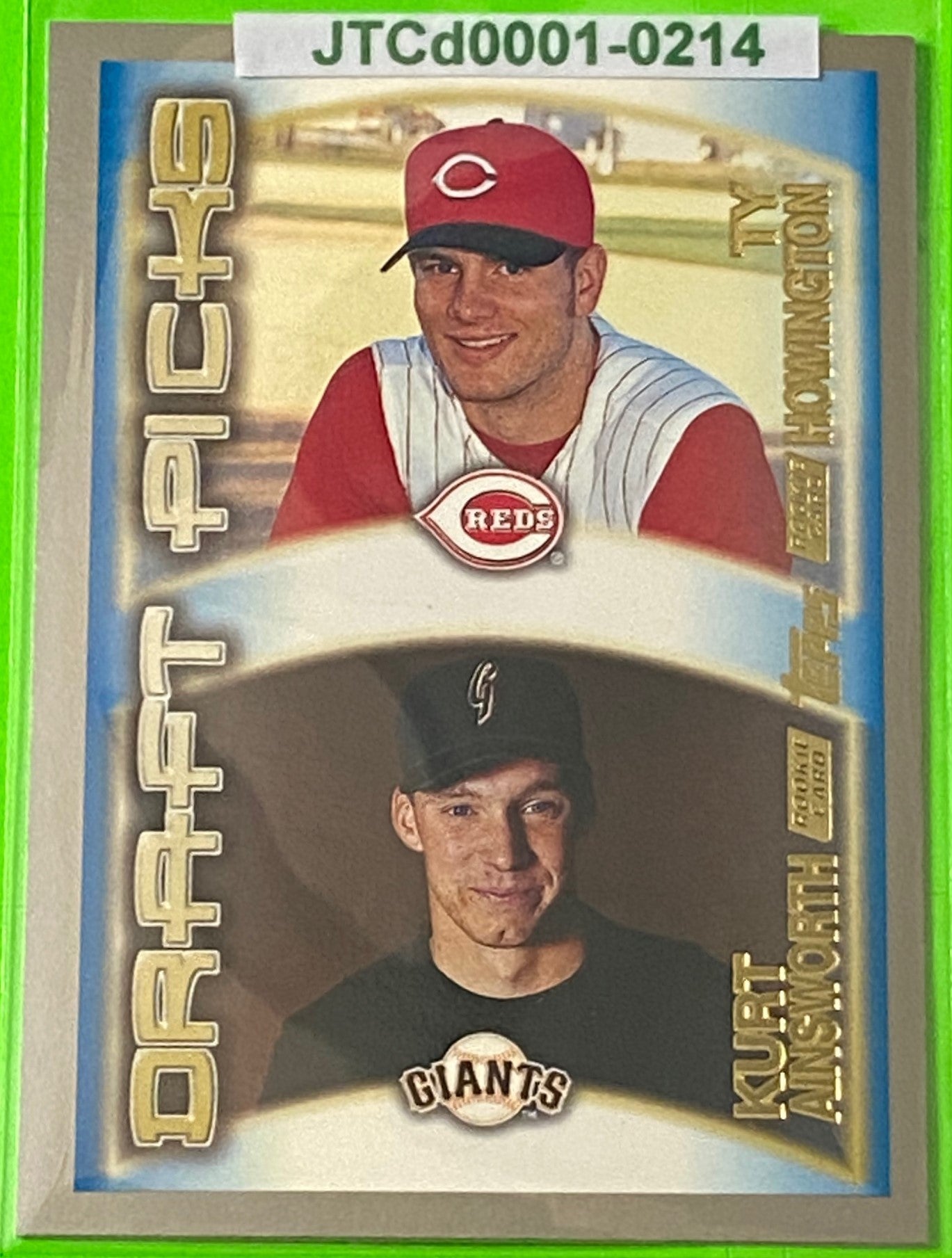 Ty Howington/Kurt Ainsworth #452 2000 MLB Draft Picks Reds/Giants by The Topps Co., Inc.