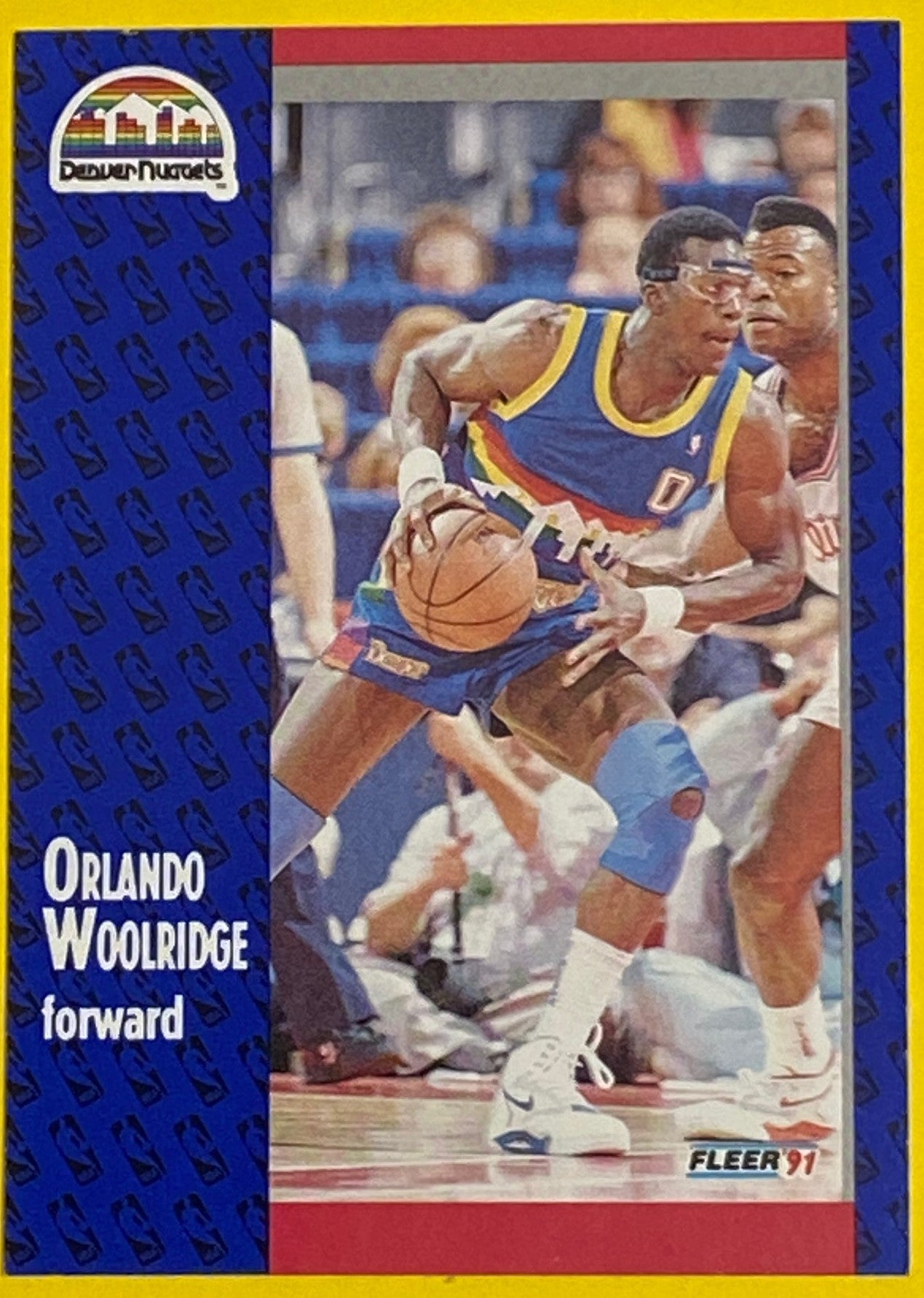 Orlando Woolridge 1991-92 NBA #56 Denver Nuggets by Fleer Corp.