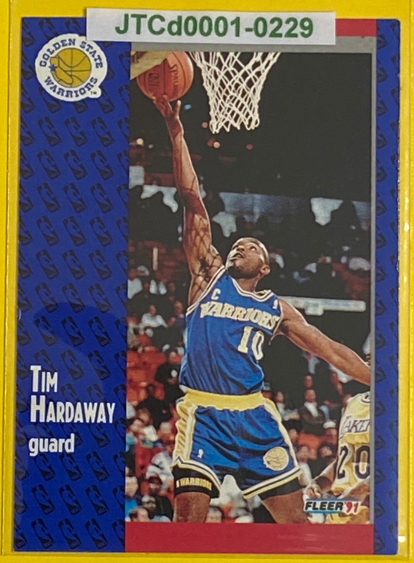 Tim Hardaway 1991-92 NBA #65 Golden State Warriors by Fleer Corp.