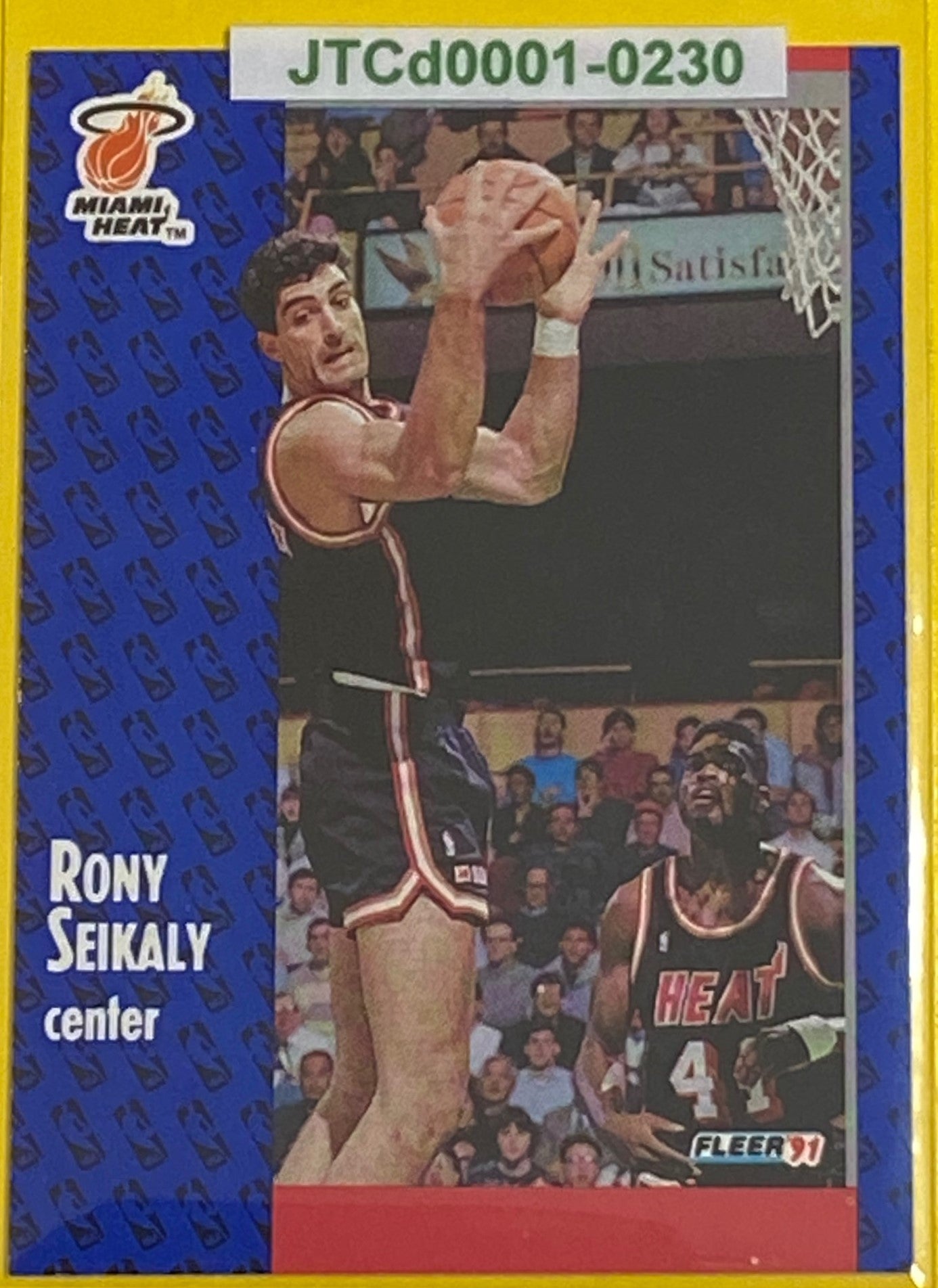 Rony Seikaly 1991-92 NBA #112 Miami Heat by Fleer Corp.