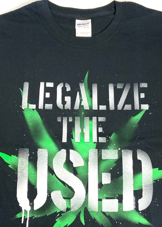 The Used "Legalize" 2014 Black NOS Adult XL T-Shirt by Unknown