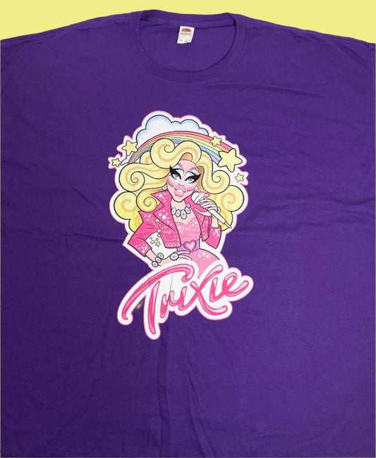 "Trixie Mattel" NOS Adult 3XL Purple T-Shirt by FotL