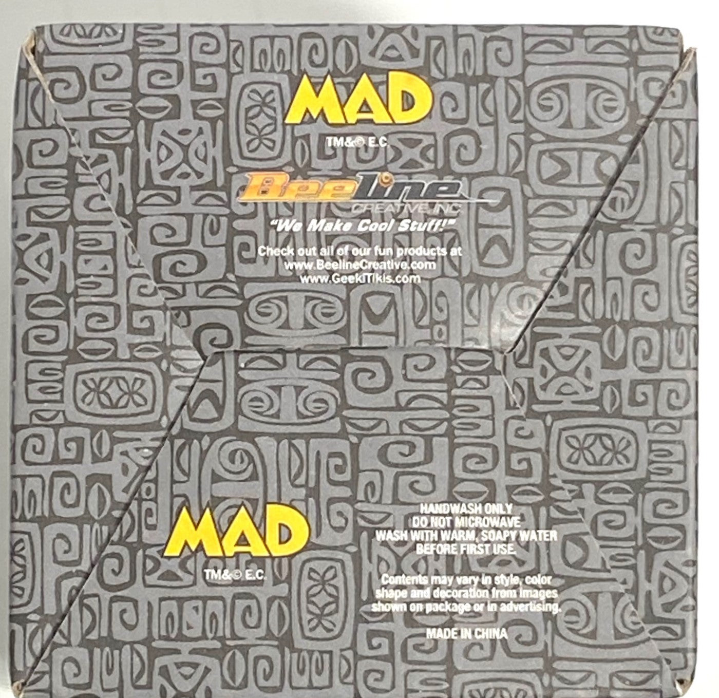 Mad Magazine 2018 "What Me Tiki?" NOS Geeki Tiki by Beeline Creative