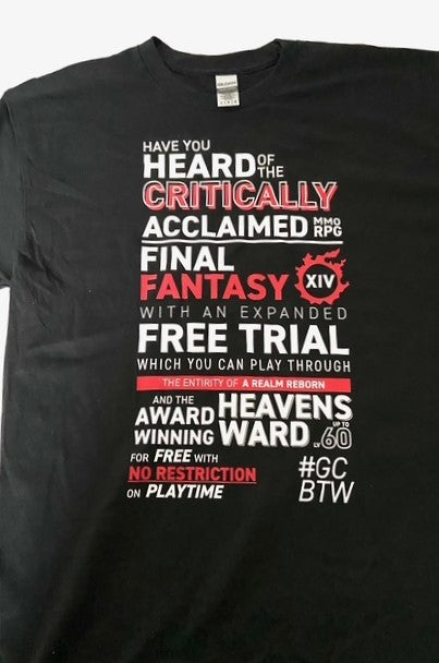 "Have You Heard ..." Black Adult NOS Large T-Shirt