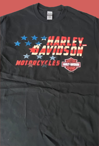 Harley-Davidson Motorcycles NOS Adult M Black T-Shirt