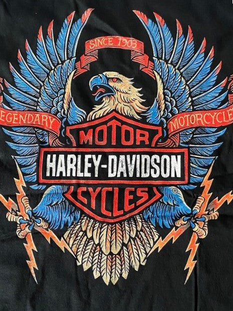 Harley-Davidson Motorcycles NOS Adult M Black T-Shirt