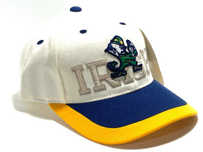 Notre Dame Vintage Late '90s NCAA 20% Wool Logo Cap by Annco