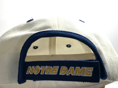 Notre Dame Vintage Late '90s NCAA 20% Wool Logo Cap by Annco