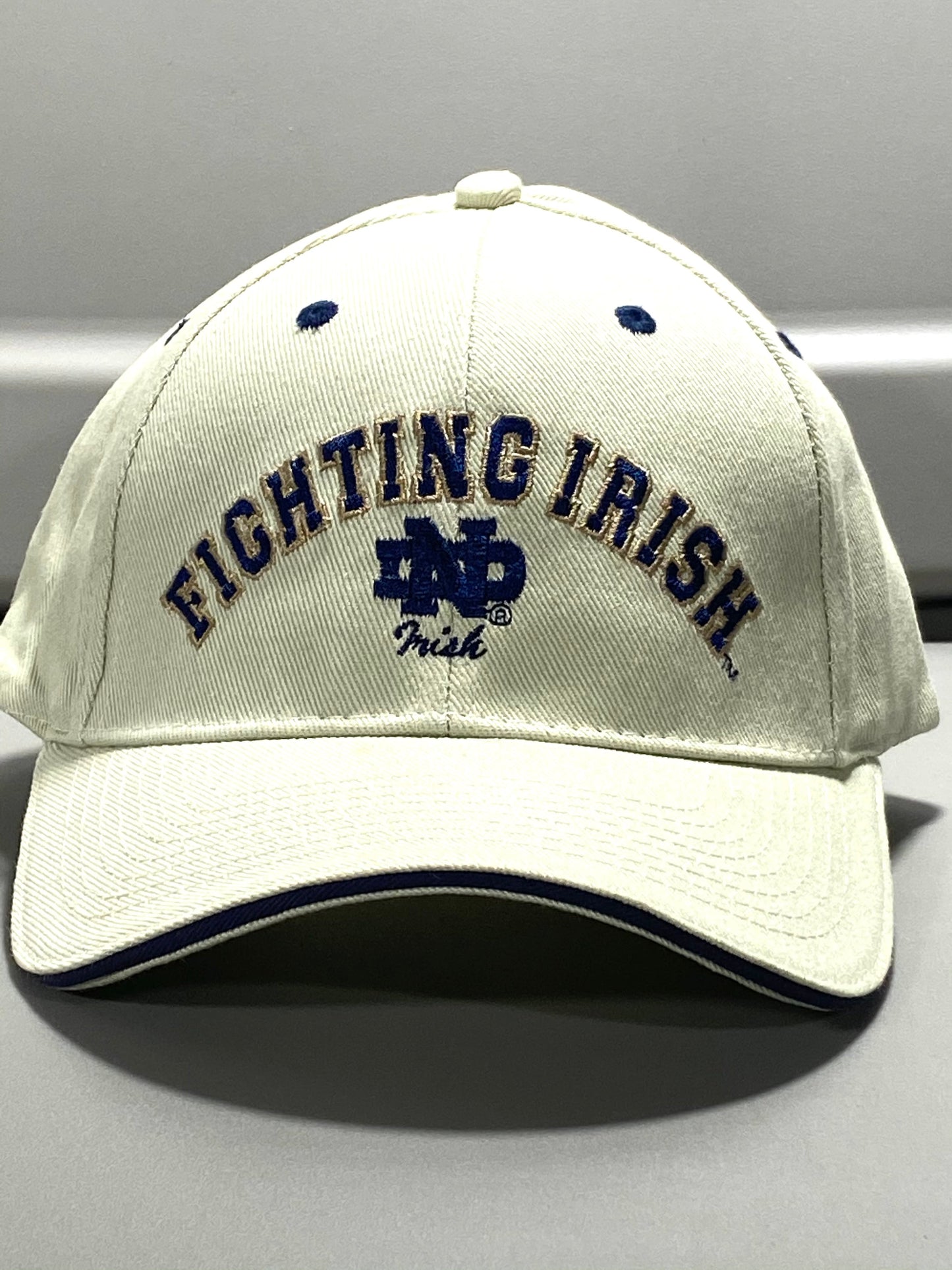 Notre Dame Vintage Adult NCAA Cotton Logo Cap by Drew Pearson Marketing