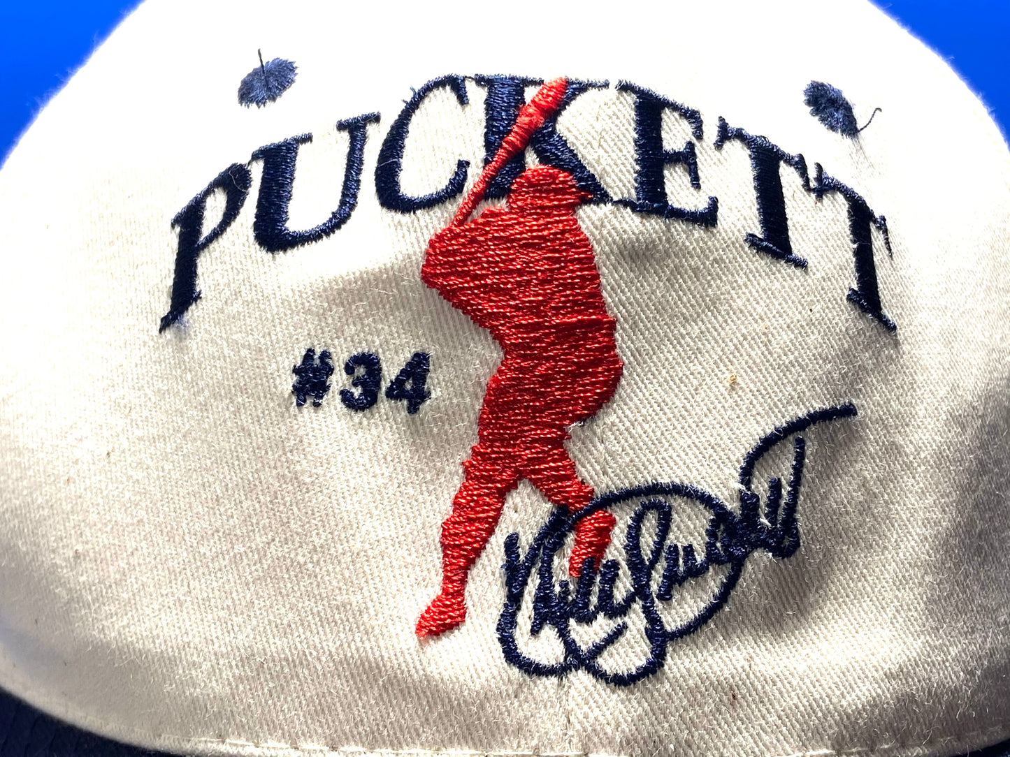 Kirby Puckett Minnesota Twins Vintage Late '80s Dairy Queen Snapback by BD&A