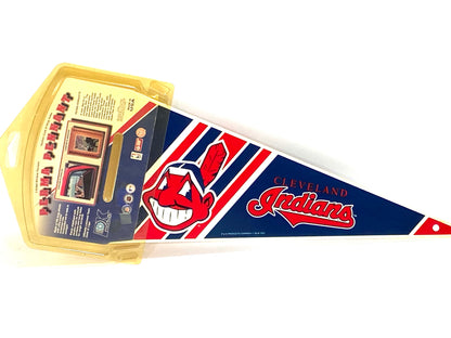 Cleveland Indians Vintage 1994 MLB Rigid Mini Pennant By PK Products