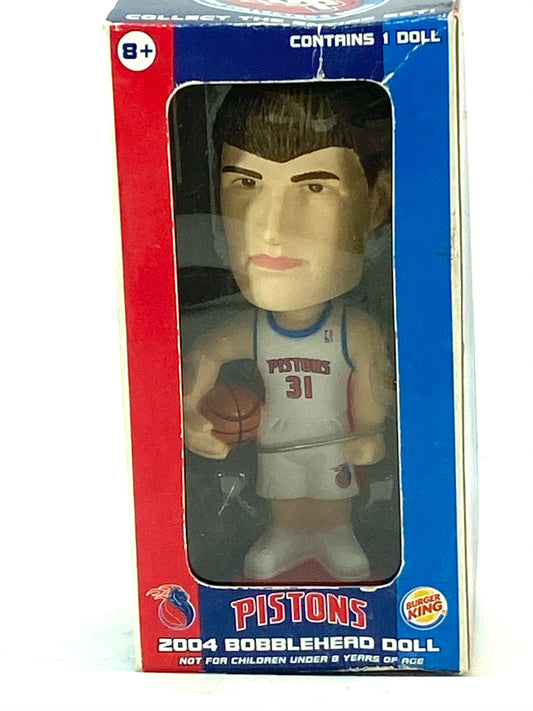 Detroit Pistons Vintage 2004 Darko Milicic Burger King Mini-Bobblehead by Fotoball