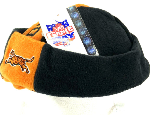 Cincinnati Bengals NFL Fleece "Jughead" Style Beanie by Drew Pearson Marketing