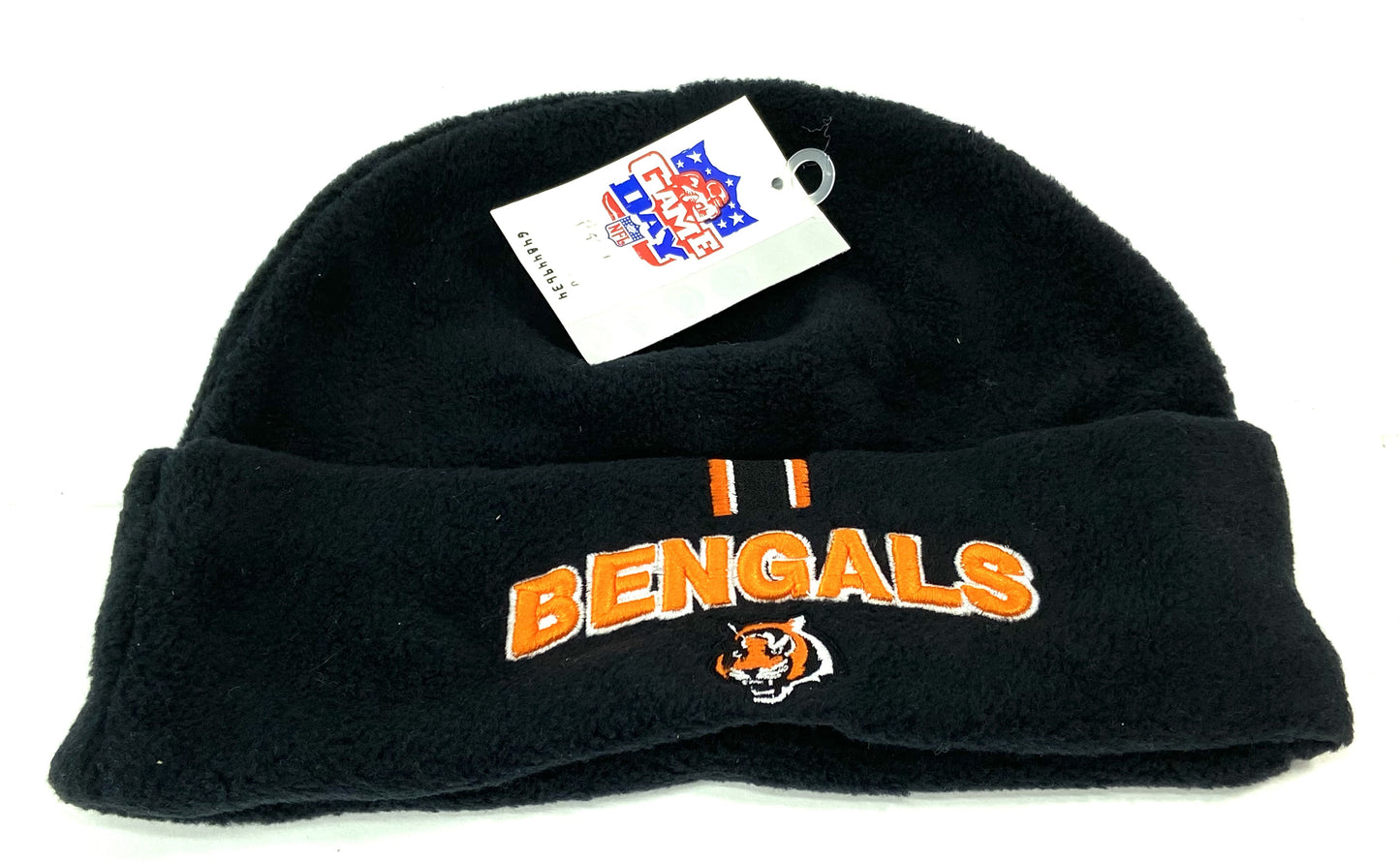 Cincinnati Bengals Vintage NFL Youth Cuffed Fleece Hat by Drew Pearson Marketing