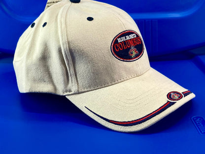 Columbus Blue Jackets Vintage Structured "Stache"  Cap By Twins Enterprise