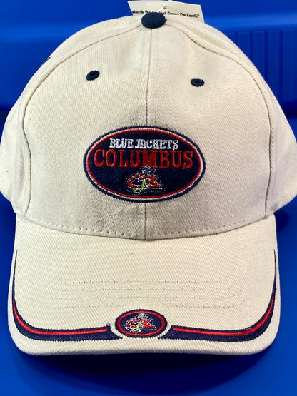 Columbus Blue Jackets Vintage Structured "Stache"  Cap By Twins Enterprise