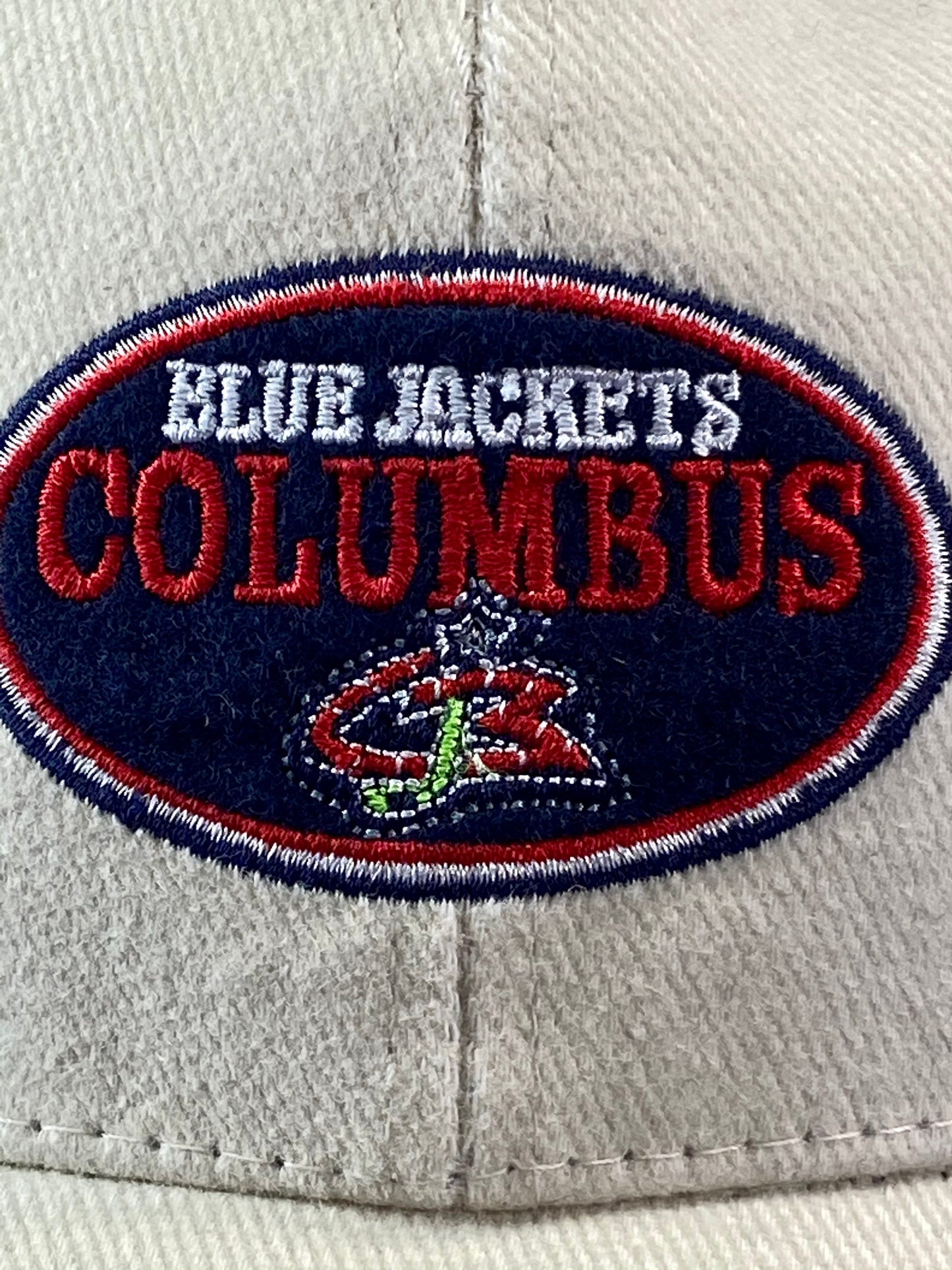 Columbus Blue Jackets Vintage Structured "Stache"  Cap By Twins Enterprise