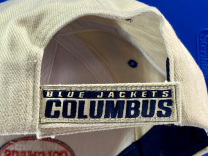 Columbus Blue Jackets Vintage Structured "Stache"  Cap By Twins Enterprise