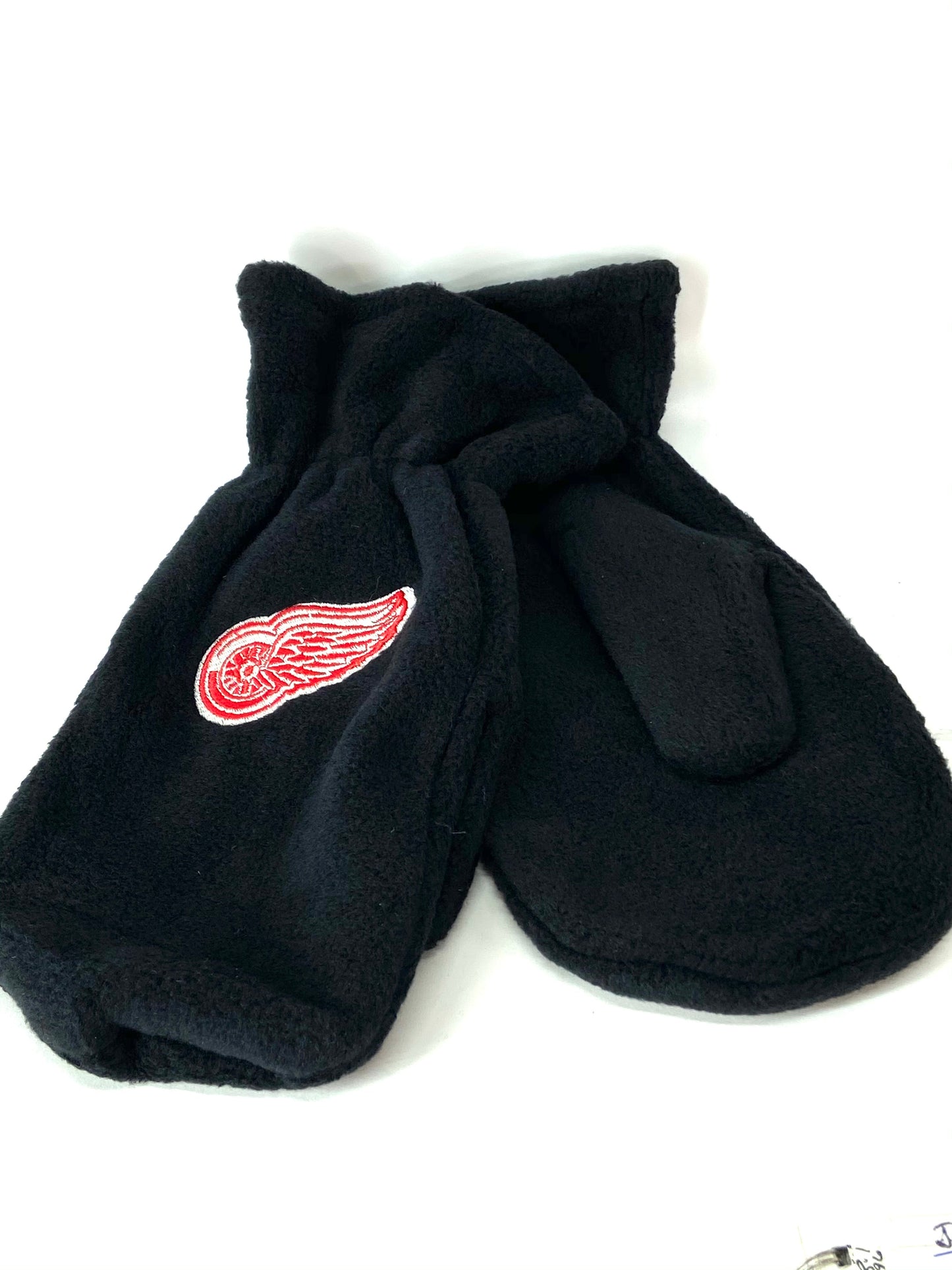 Detroit Red Wings Vintage NHL Adult Fleece Mittens by Drew Pearson Marketing