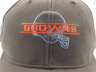 Cleveland Browns Vintage NFL Brown Silhouette Cap by Drew Pearson Marketing