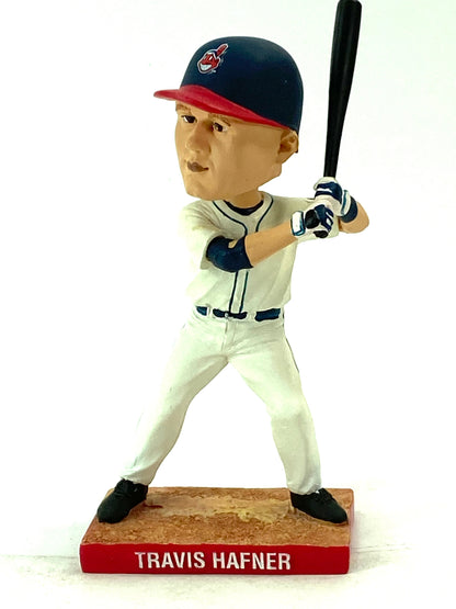 Travis Hafner Cleveland Indians 2008 Mini-Bobblehead Used by BD&A