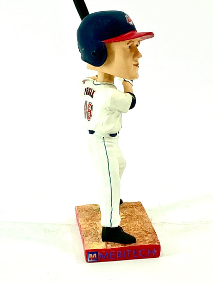 Travis Hafner Cleveland Indians 2008 Mini-Bobblehead Used by BD&A