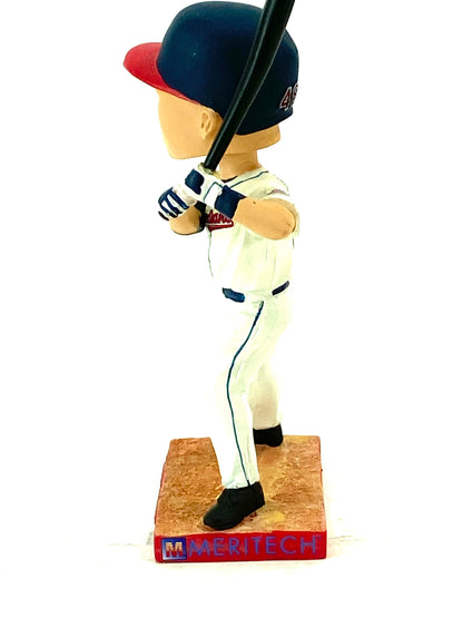 Travis Hafner Cleveland Indians 2008 Mini-Bobblehead Used by BD&A