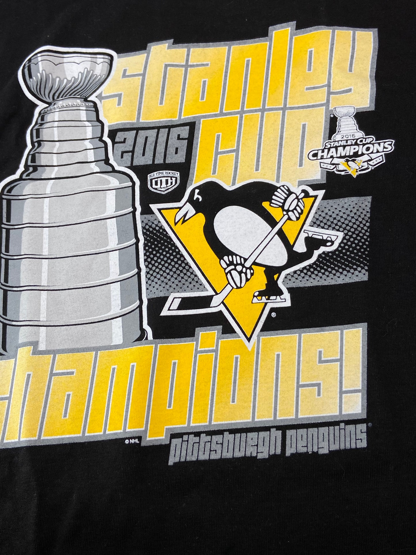 Pittsburgh Penguins 2016 Youth NHL Stanley Cup Champs T-Shirt by Alstyle