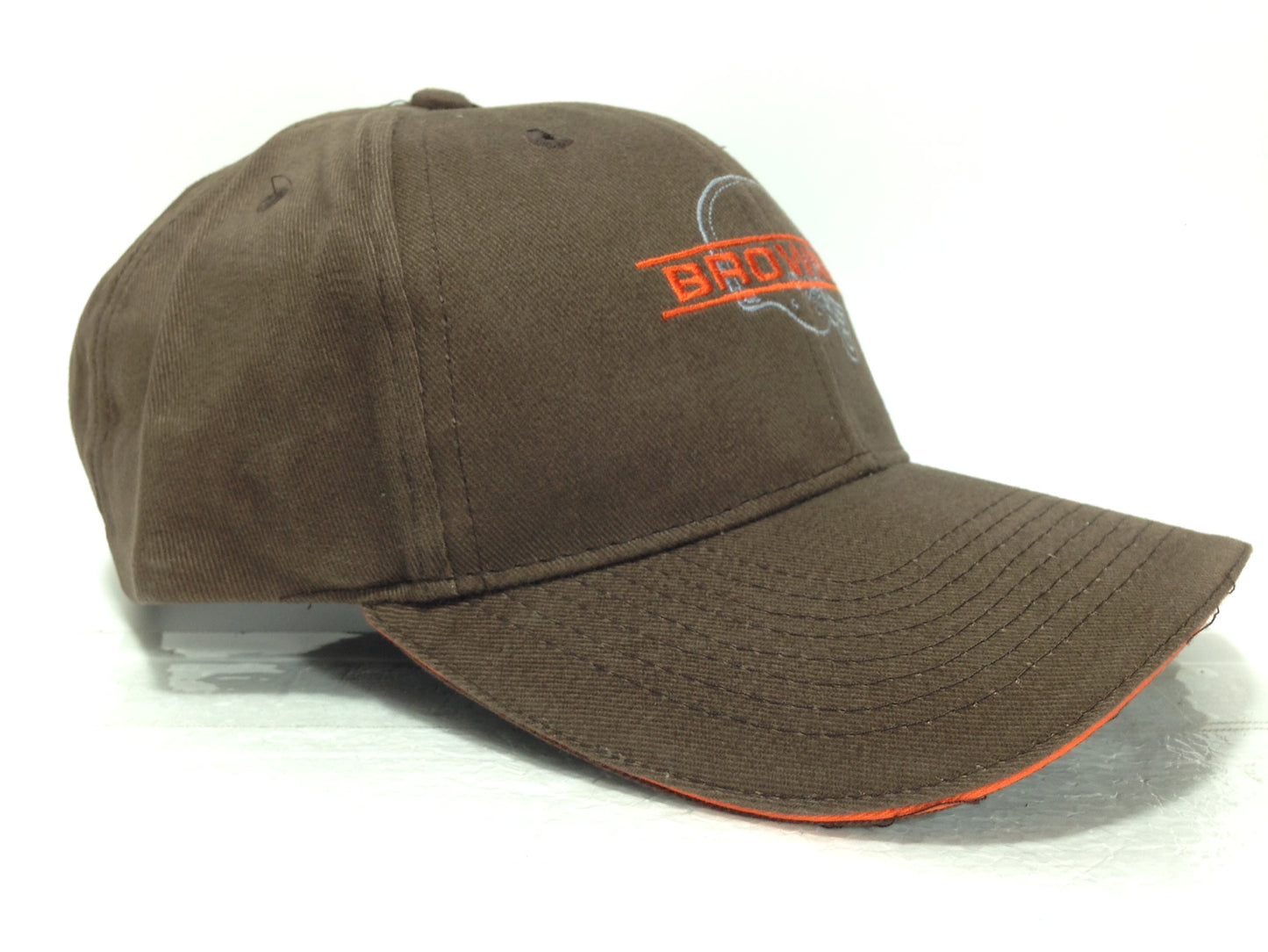 Cleveland Browns Vintage NFL Brown Silhouette Cap by Drew Pearson Marketing