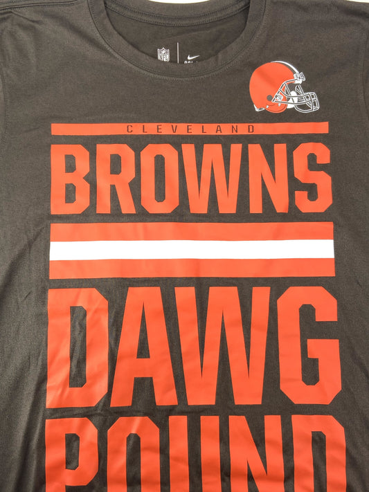 Cleveland Browns 2016 NFL "Dawg Pound" Dri-Fit Adult Small T-Shirt