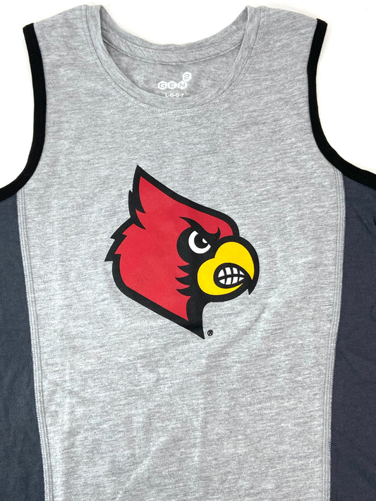 Louisville Cardinals 2016 NCAA Team Color Logo Youth Tank Top by Gen 2