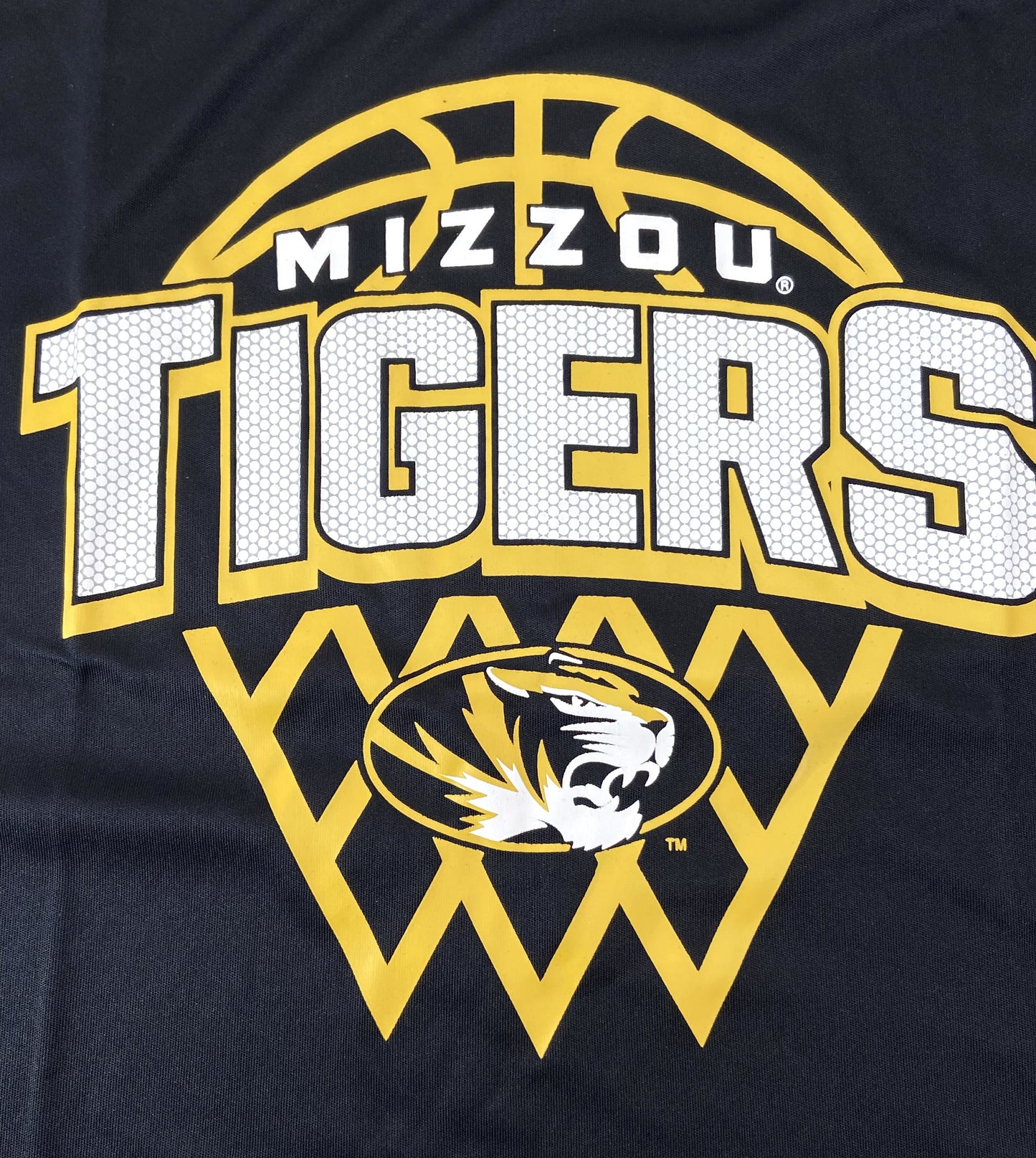 Missouri Tigers 2017 NCAA Black "Mizzou" Youth Medium (8-10) T-Shirt by Champion