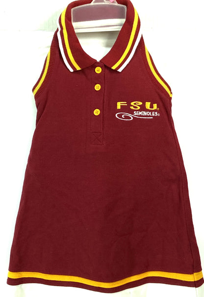 Florida State Seminoles NCAA Girls 18 mo. Halter Dress w/Pant by Red Oak Sportswear