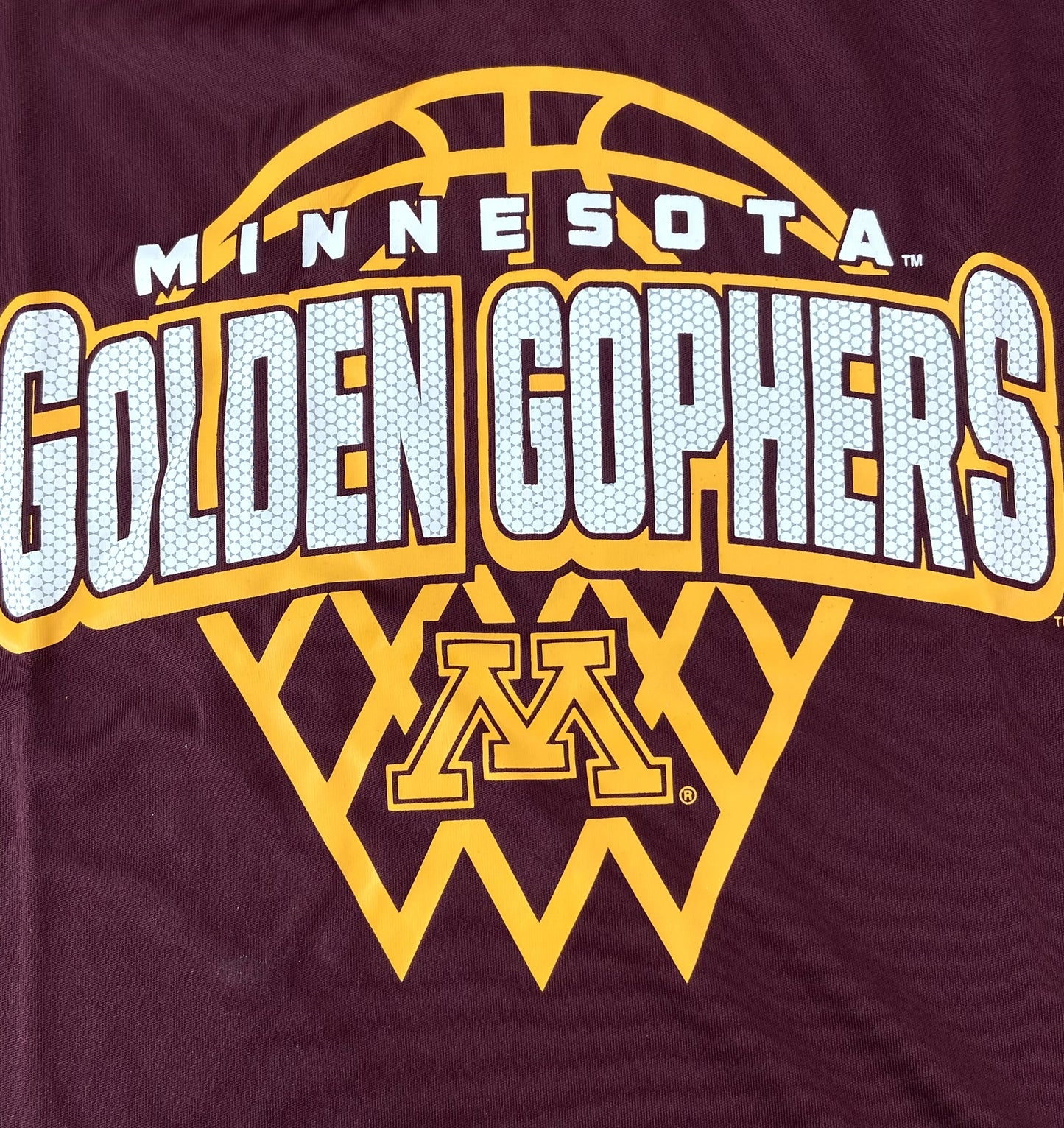 Minnesota Golden Gophers 2017 NCAA Team Color Youth Lg. (12-14) T-Shirt by Champion