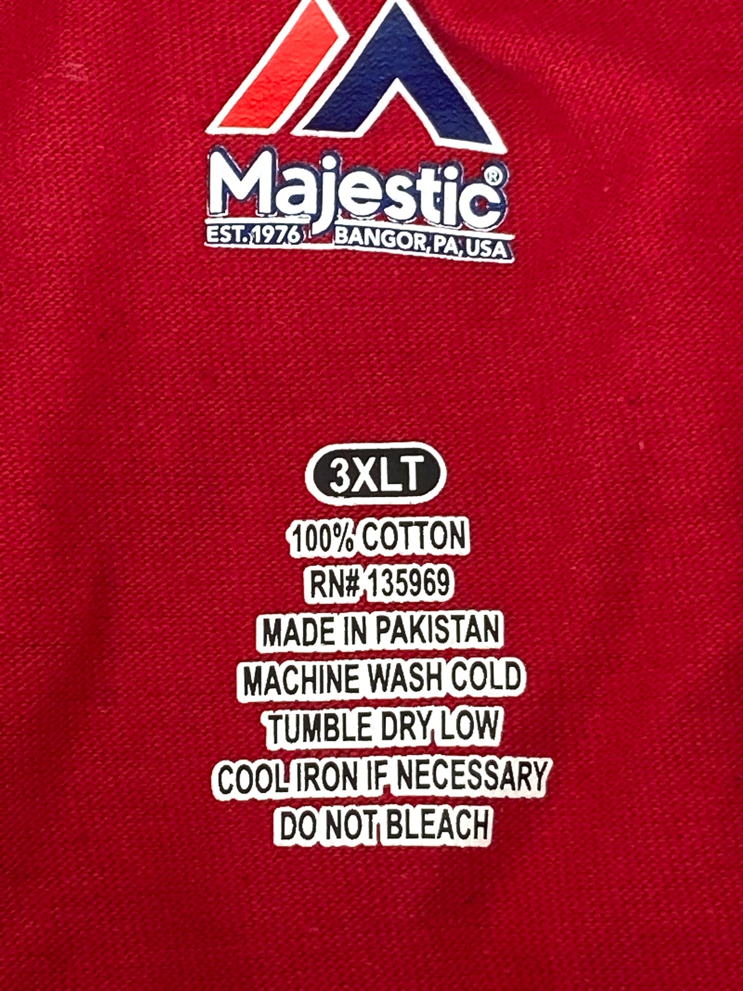 All Star Game MLB 2018 Washington, DC Adult Red T-Shirt by Majestic