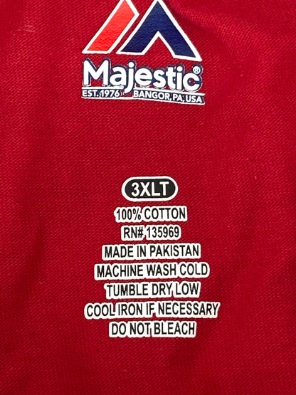 All Star Game MLB 2018 Washington, DC Adult Red T-Shirt by Majestic