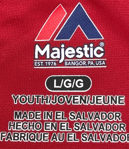 Washington Nationals 2018 MLB Youth Lg. Cool Base Red T-Shirt by Majestic